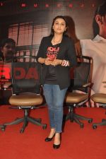 Rani Mukherjee at the Media meet of Mardaani in YRF on 26th Aug 2014